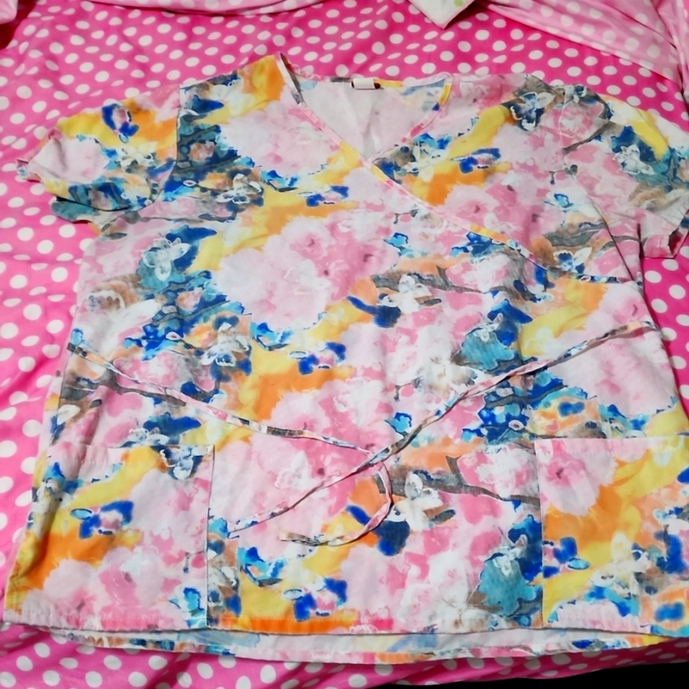 Womens 2xl scrub top